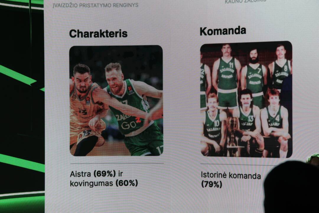 Pristatytas naujasis „Žalgirio“ įvaizdis ir logotipas