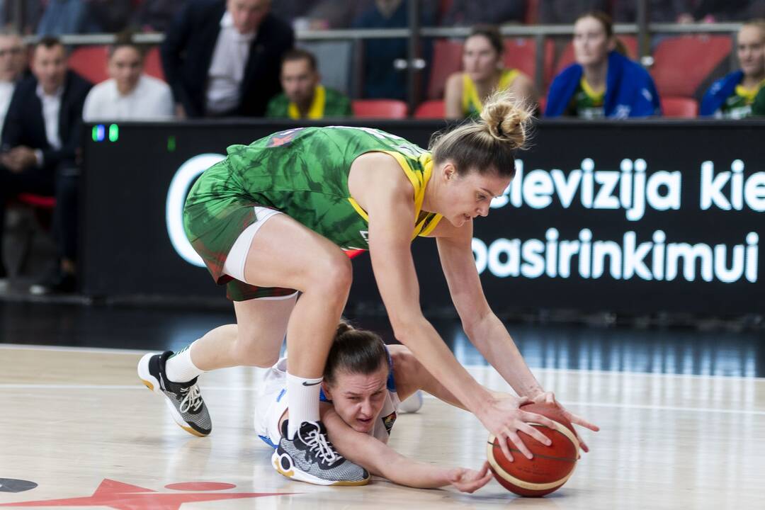 Europos moterų krepšinio čempionato atrankos rungtynės: Lietuva – Azerbaidžanas 99:62