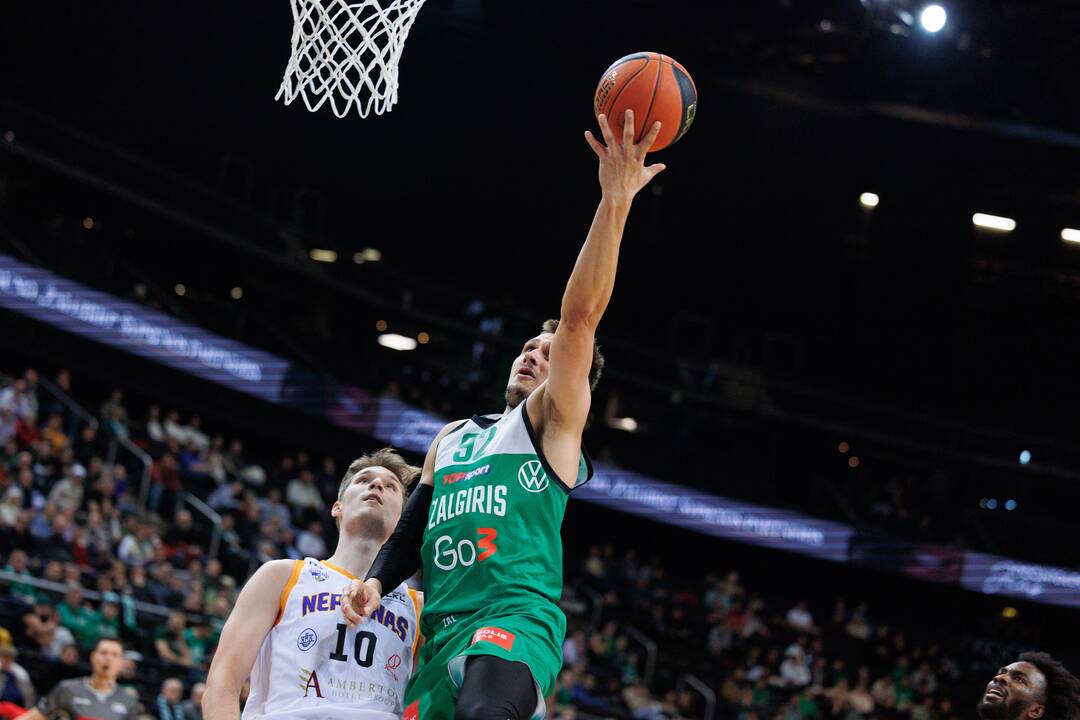 LKL:  Kauno „Žalgiris“ – Klaipėdos „Neptūnas“ 76:88