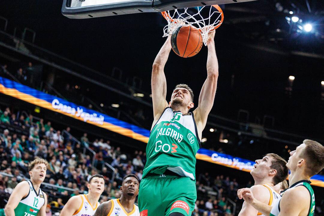 LKL:  Kauno „Žalgiris“ – Klaipėdos „Neptūnas“ 76:88
