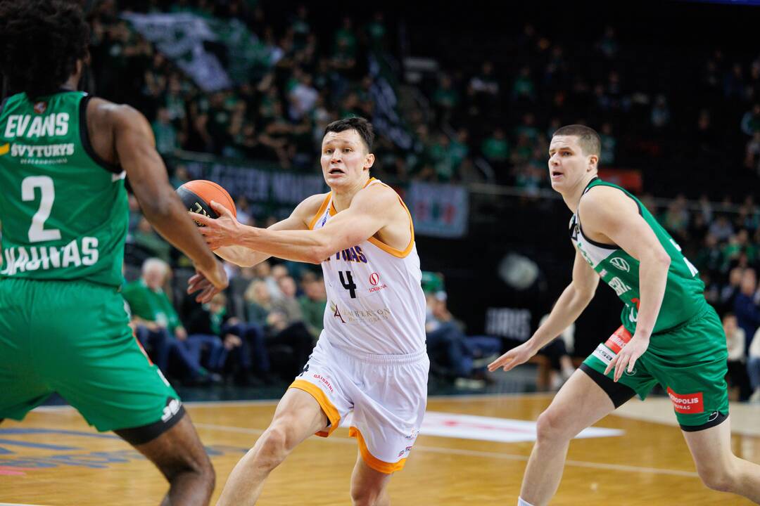 LKL:  Kauno „Žalgiris“ – Klaipėdos „Neptūnas“ 76:88