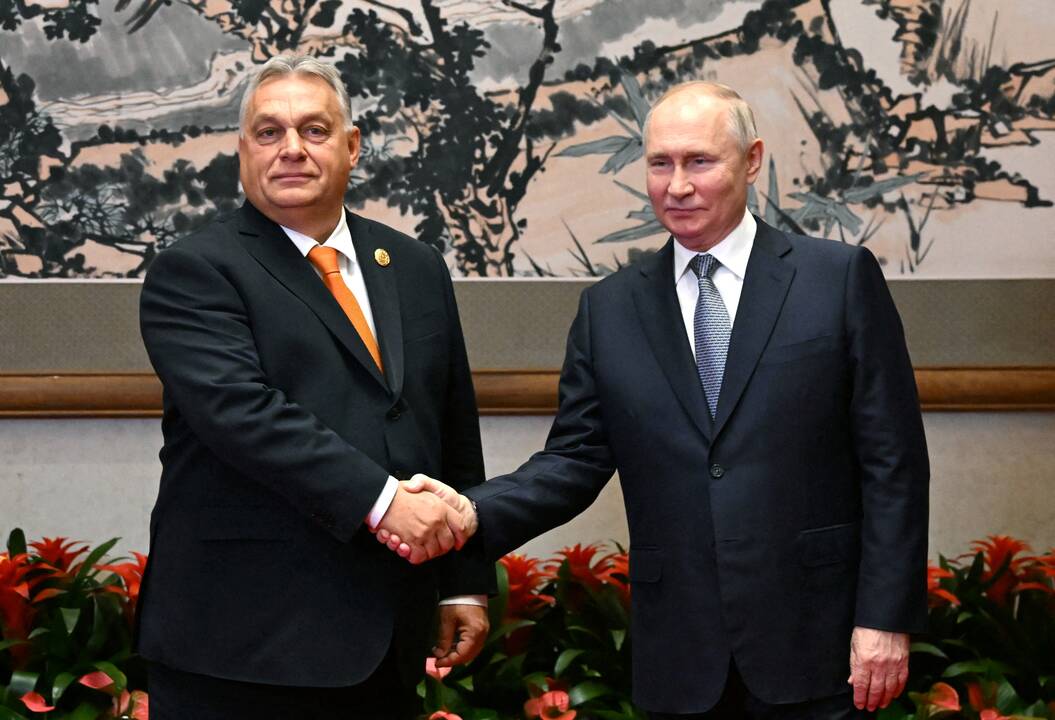Viktoras Orbanas ir Vladimiras Putinas