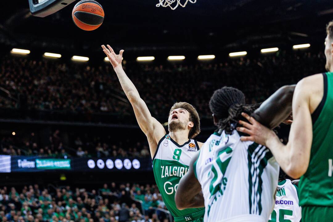 Eurolyga: Kauno „Žalgiris“ – Atėnų „Panathinaikos“ 80:68