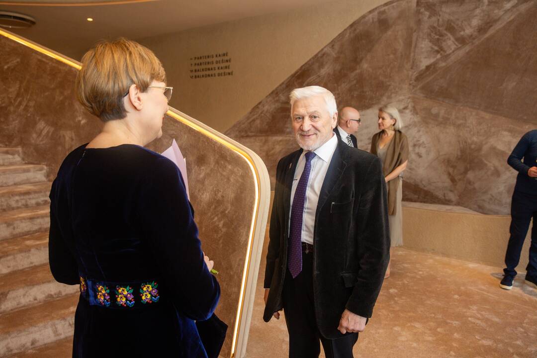 Klaipėdos valstybinio muzikinio teatro rūmų atidarymas ir svečiai