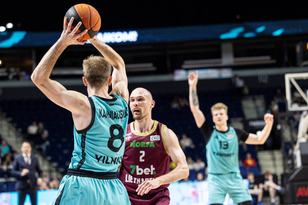 LKL mažasis finalas: Vilniaus „Wolves Twinsbet“ – Panevėžio „7bet - Lietkabelis“ 84:86