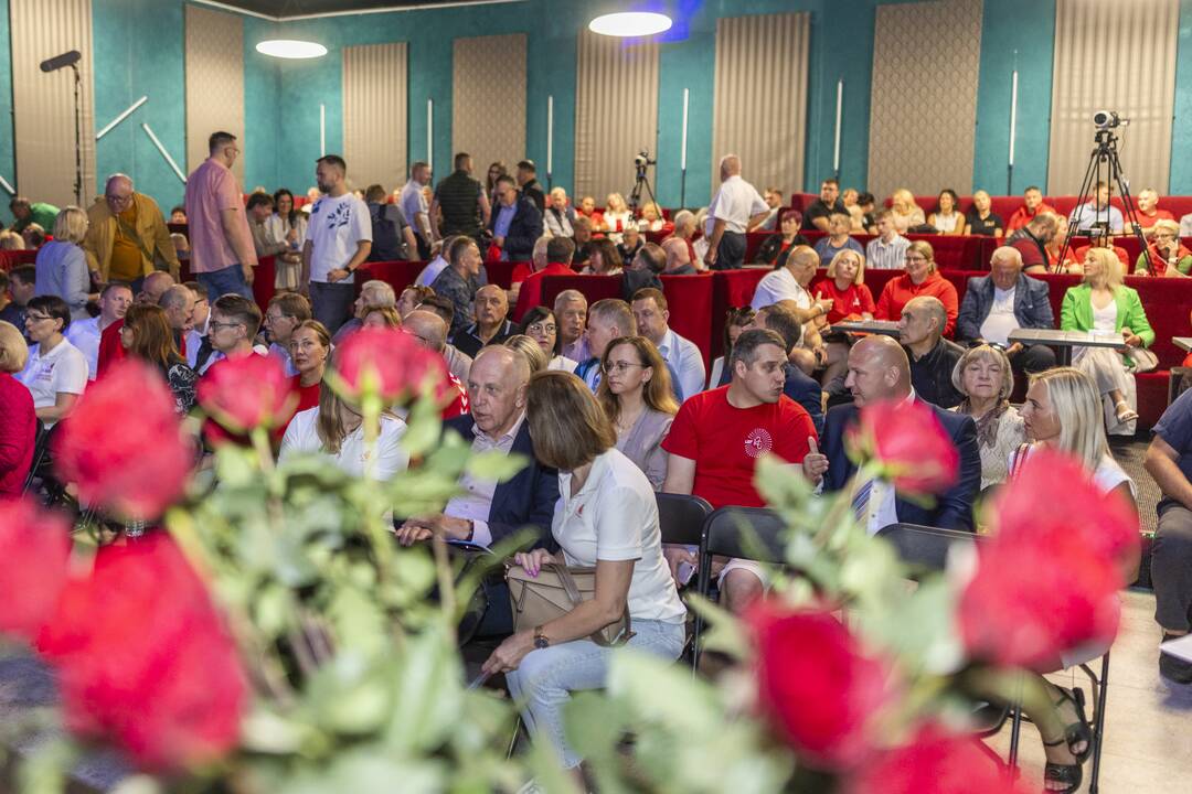 LSDP partijos konferencija Šventojoje