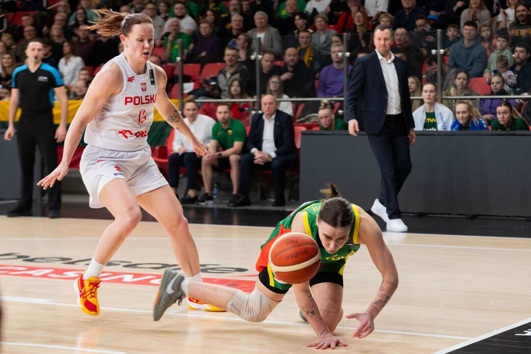 Europos moterų krepšinio čempionato atranka: Lietuva – Lenkija