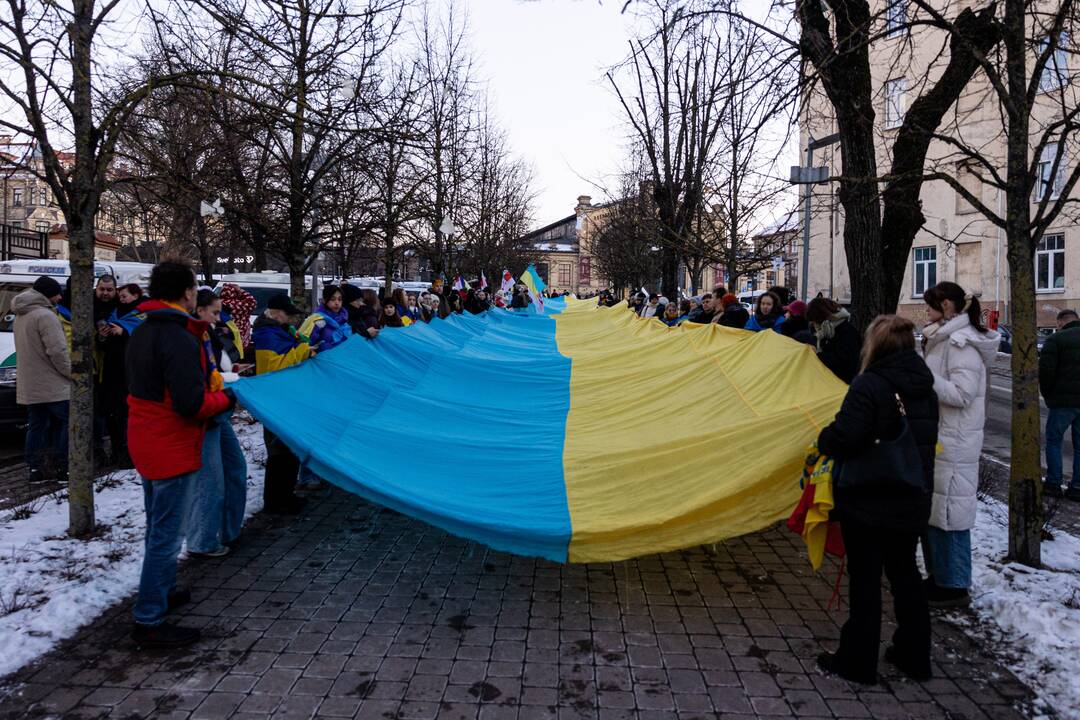 Paramos ir solidarumo eitynės „Ukraina – nedaloma!“