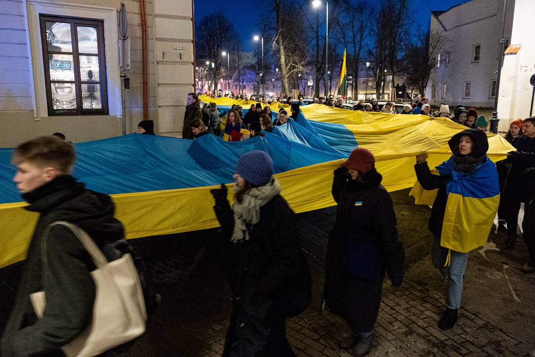Paramos ir solidarumo eitynės „Ukraina – nedaloma!“