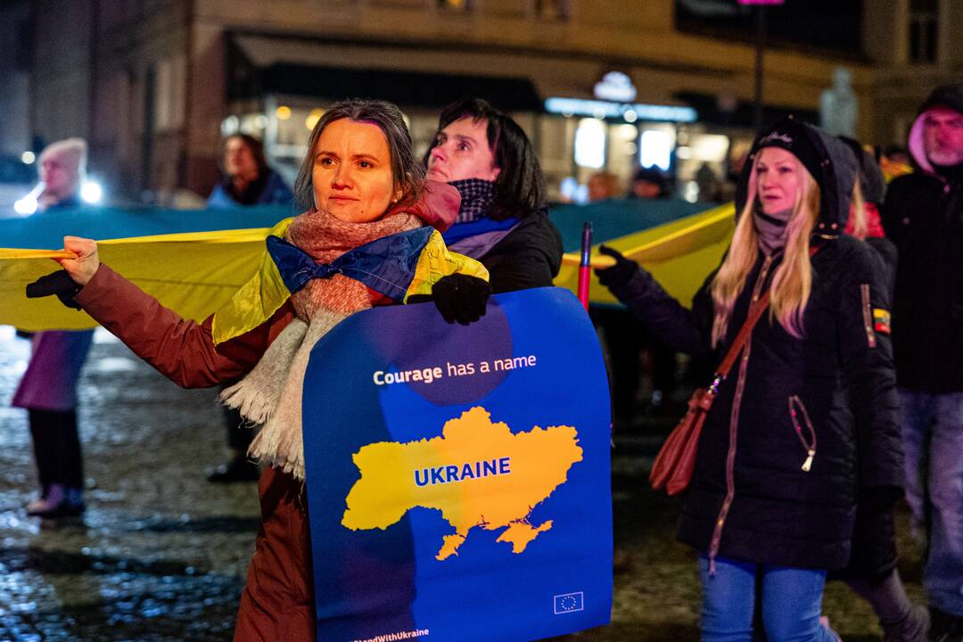 Paramos ir solidarumo eitynės „Ukraina – nedaloma!“