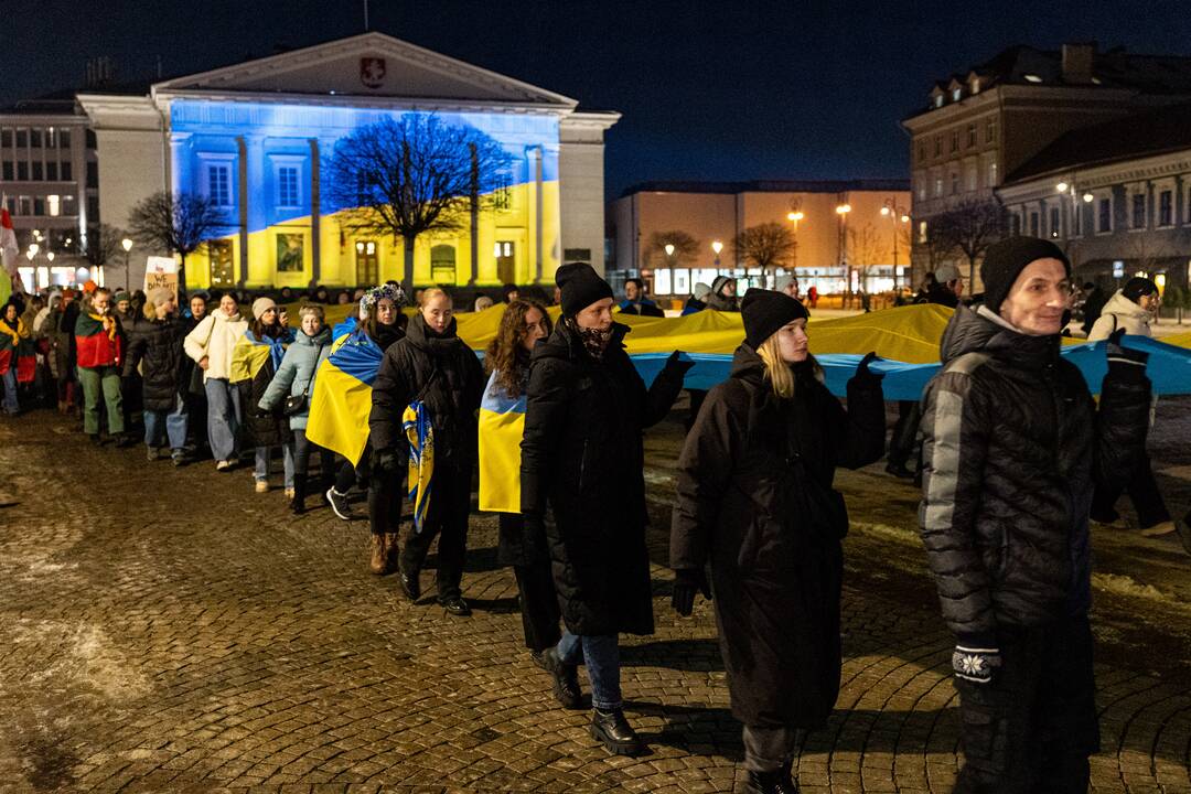 Paramos ir solidarumo eitynės „Ukraina – nedaloma!“