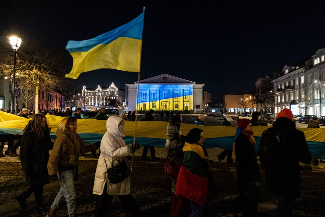 Paramos ir solidarumo eitynės „Ukraina – nedaloma!“