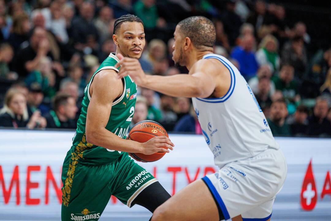 „Betsafe-LKL“: Kauno „Žalgiris“ – Klaipėdos „Neptūnas“ 84:49
