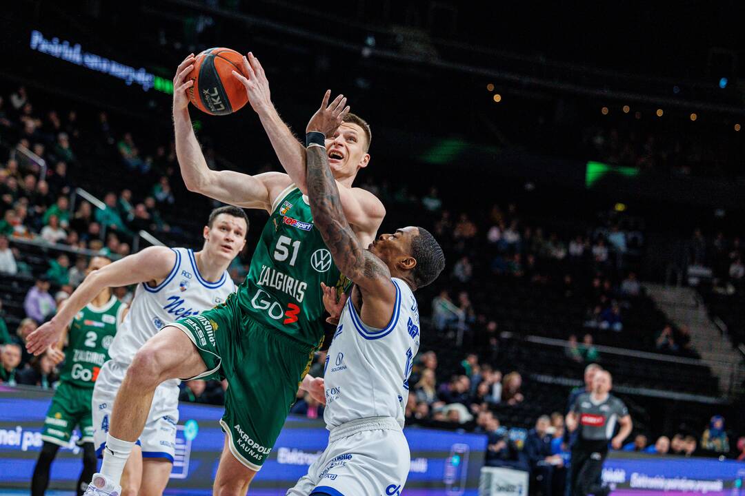 „Betsafe-LKL“: Kauno „Žalgiris“ – Klaipėdos „Neptūnas“ 84:49