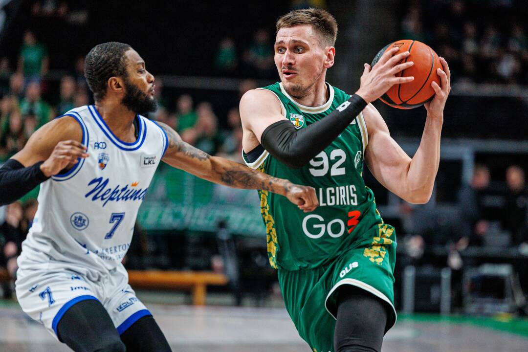 „Betsafe-LKL“: Kauno „Žalgiris“ – Klaipėdos „Neptūnas“ 84:49