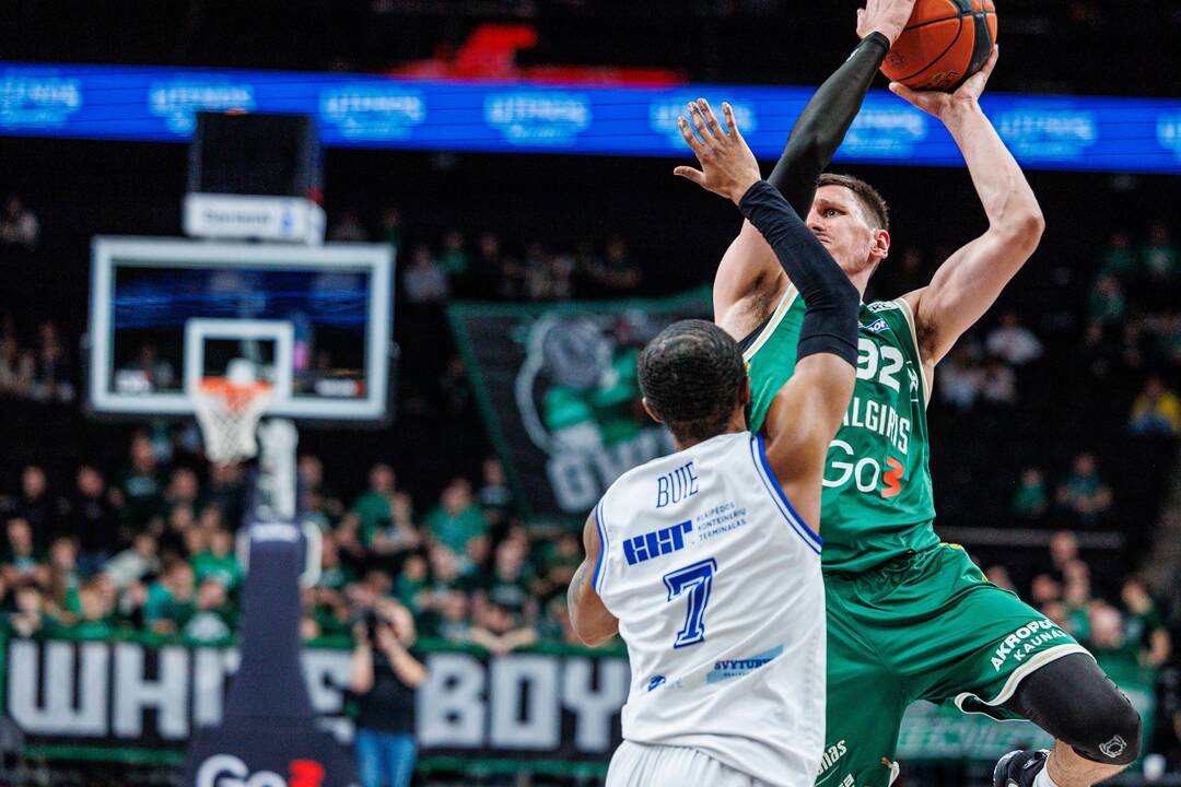 „Betsafe-LKL“: Kauno „Žalgiris“ – Klaipėdos „Neptūnas“ 84:49