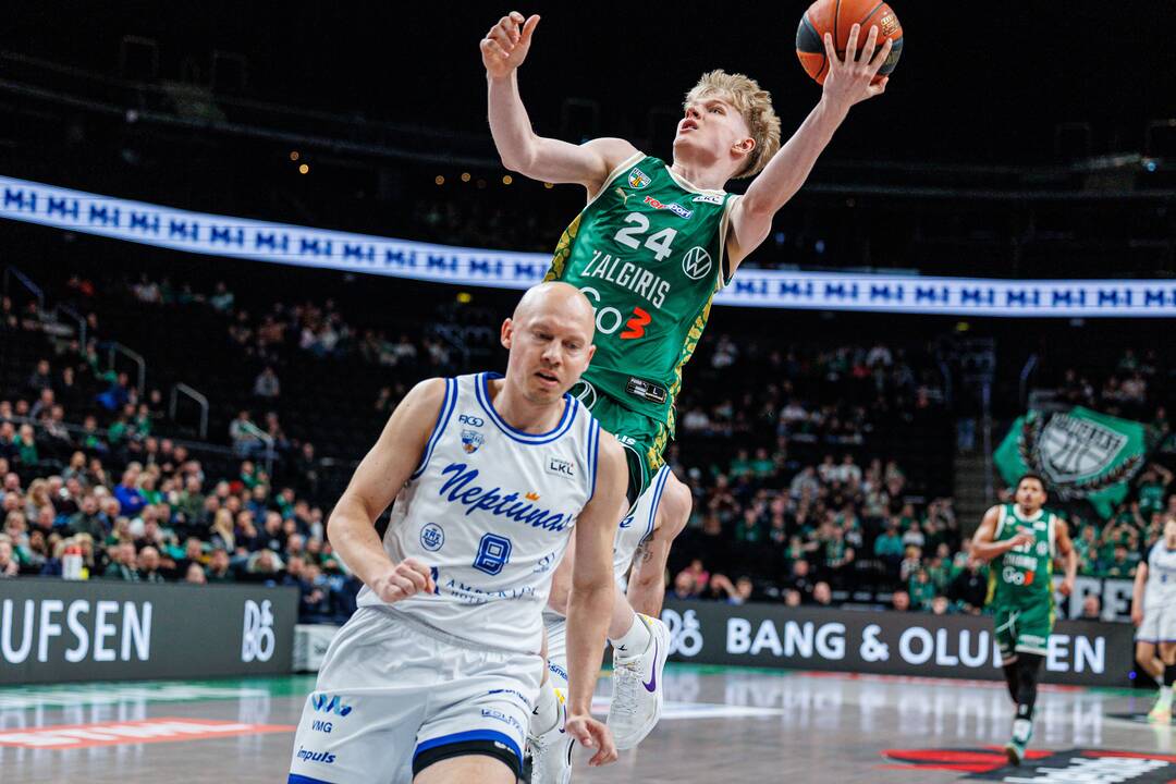 „Betsafe-LKL“: Kauno „Žalgiris“ – Klaipėdos „Neptūnas“ 84:49