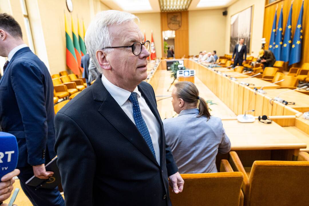 Finansų ministro Rimanto Šadžiaus susitikimas su koalicijos frakcijomis