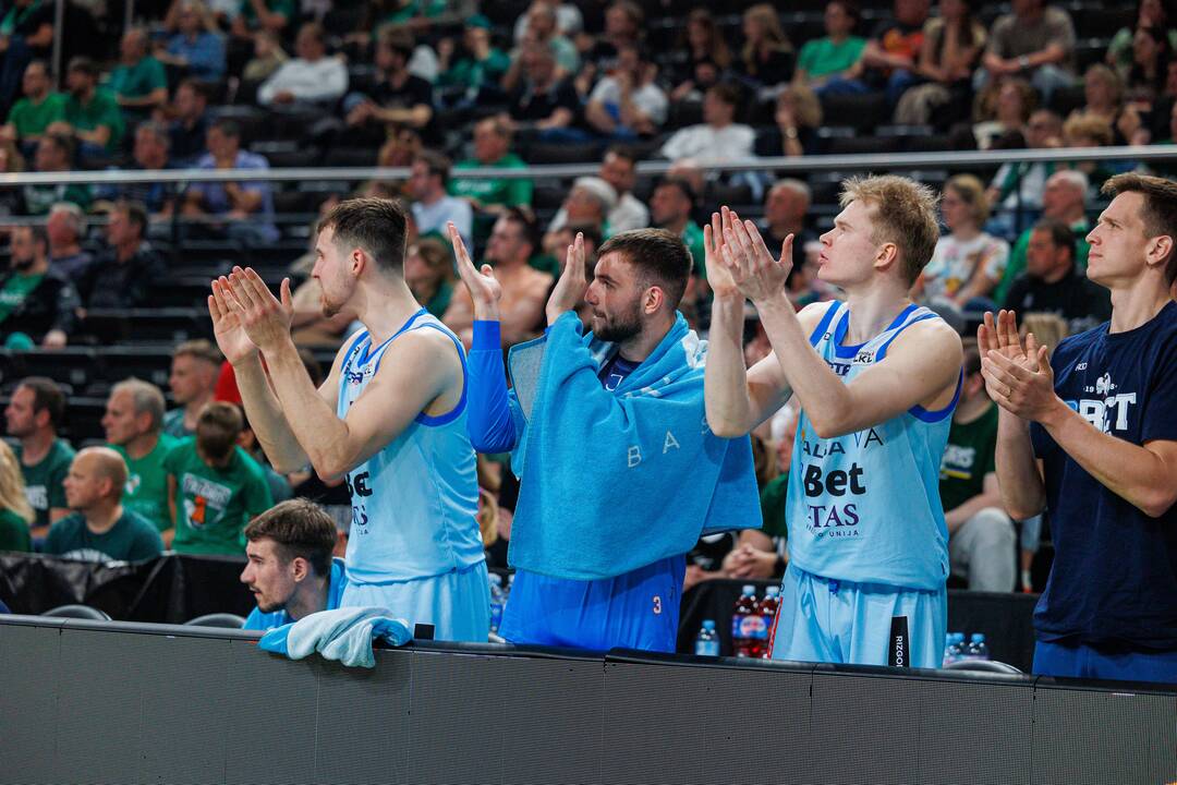 „Betsafe-LKL“ pusfinalis: Kauno „Žalgiris“ – Jonavos „CBet“ 73:61