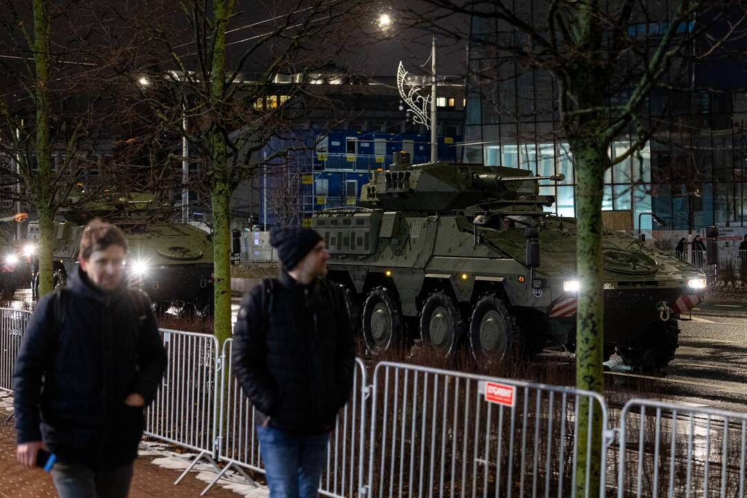 Lietuvos kariuomenės parado repeticija