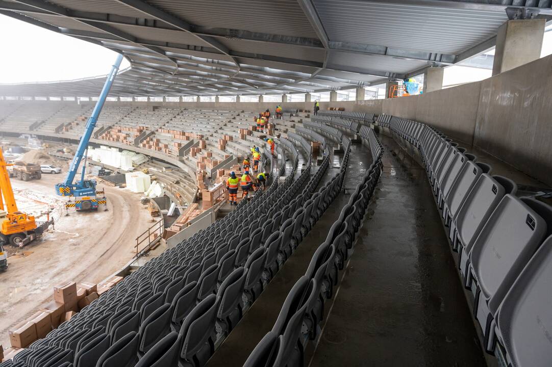 Pokyčiai S. Dariaus ir S. Girėno stadione 