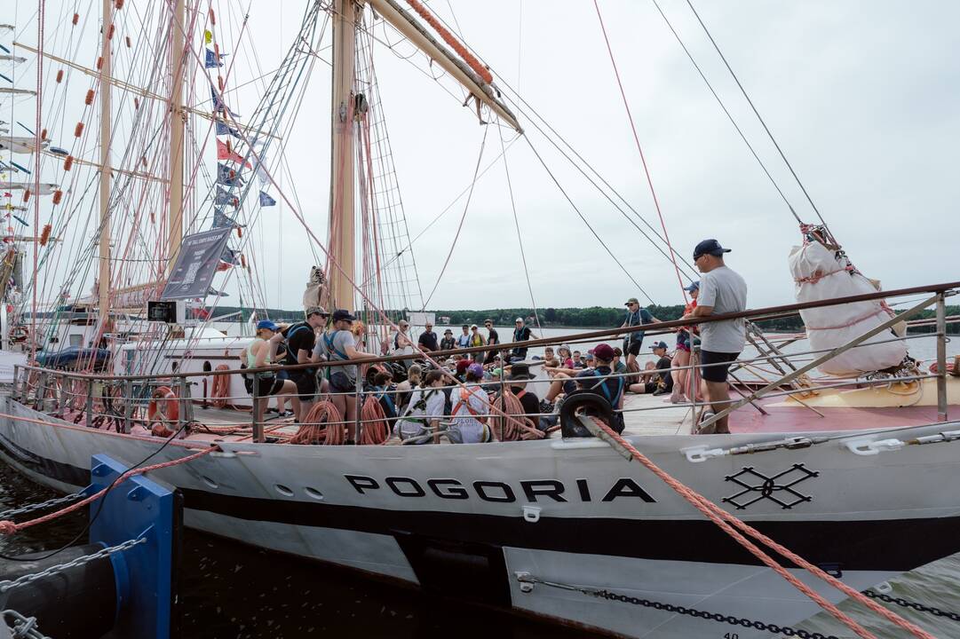 Klaipėdiečius džiugina istoriniai „The Tall Ships Races“ burlaiviai