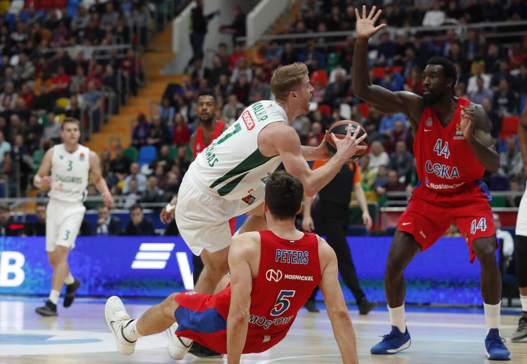 Eurolyga: CSKA - „Žalgiris“ 99:97