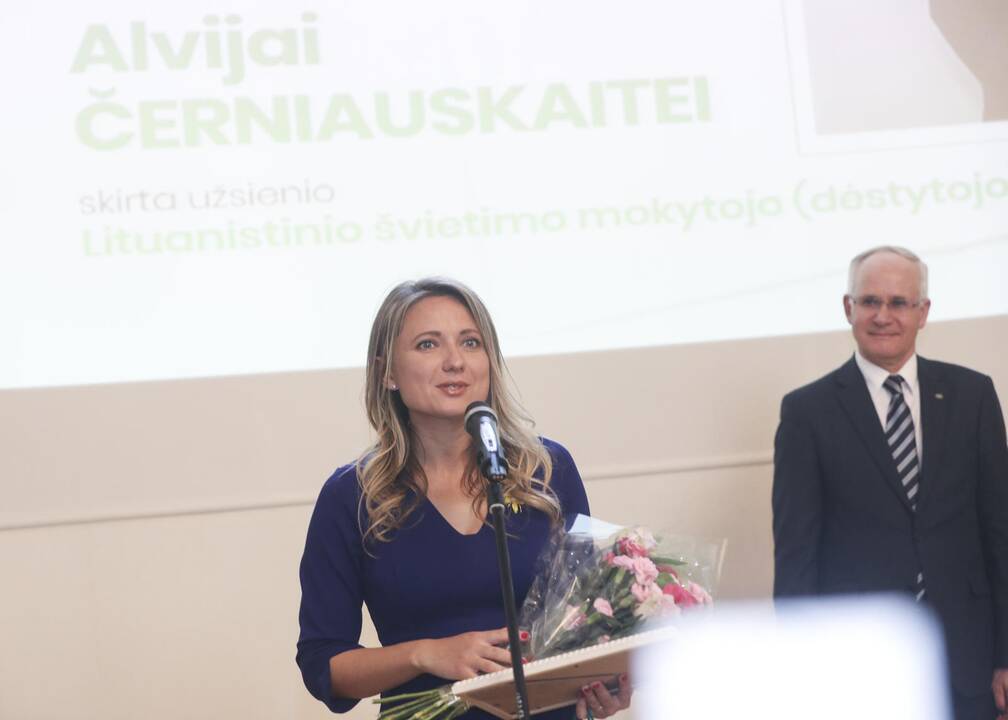 Įteiktos Metų mokytojo premijos