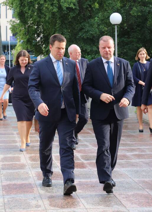 Saulius Skvernelis ir Juri Ratas
