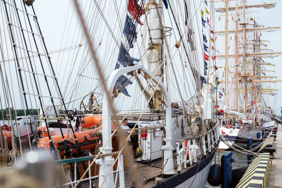 Klaipėdiečius džiugina istoriniai „The Tall Ships Races“ burlaiviai