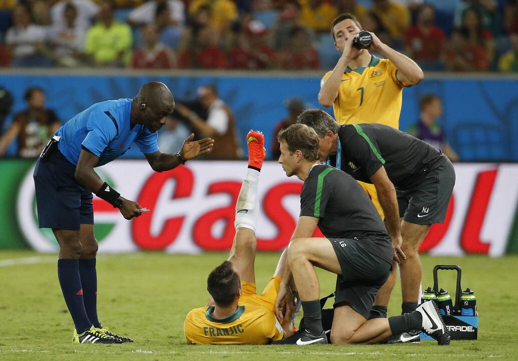 Pasaulio futbolo čempionato rungtynės: Čilė - Australija
