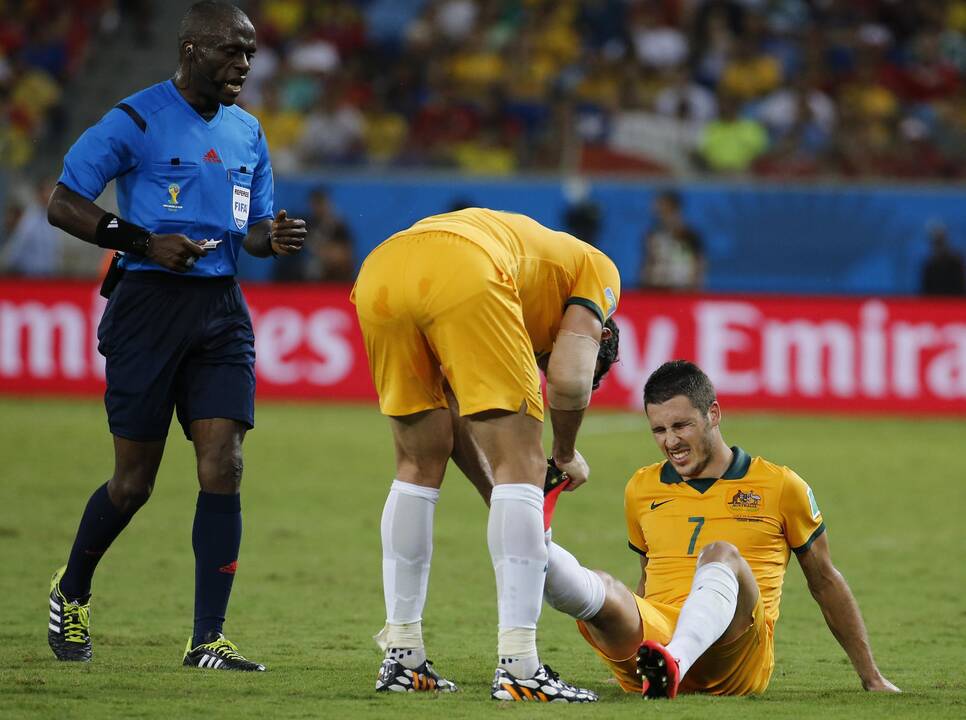 Pasaulio futbolo čempionato rungtynės: Čilė - Australija