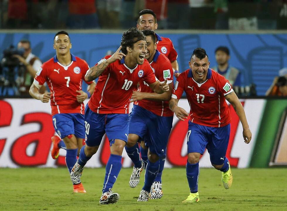 Pasaulio futbolo čempionato rungtynės: Čilė - Australija