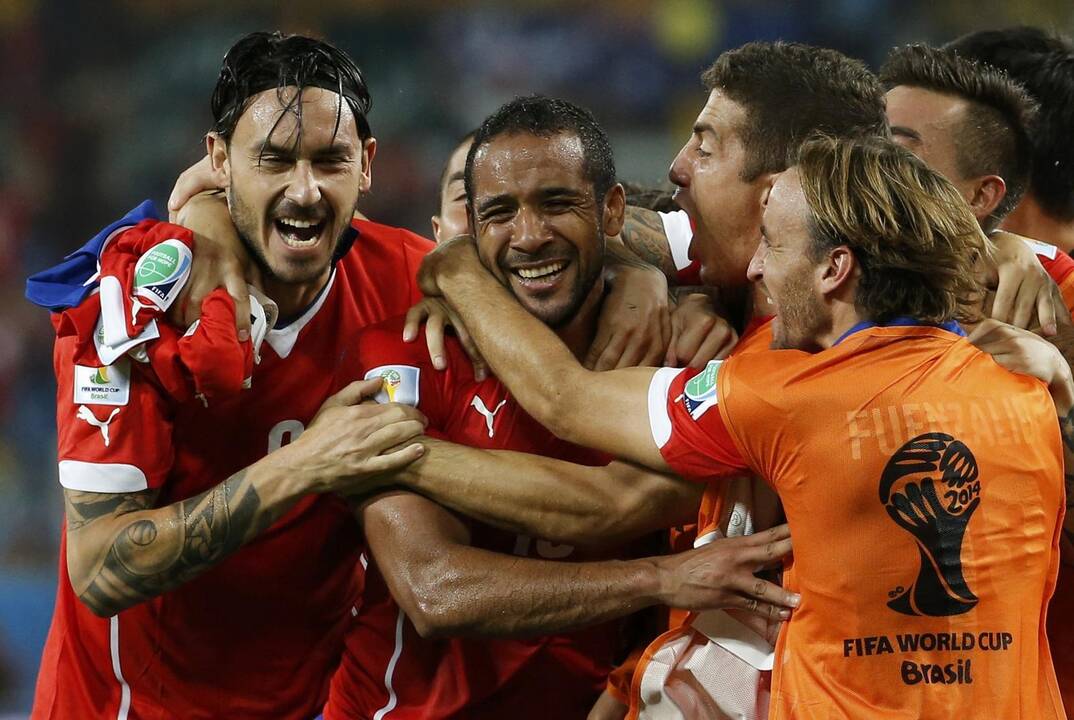 Pasaulio futbolo čempionato rungtynės: Čilė - Australija