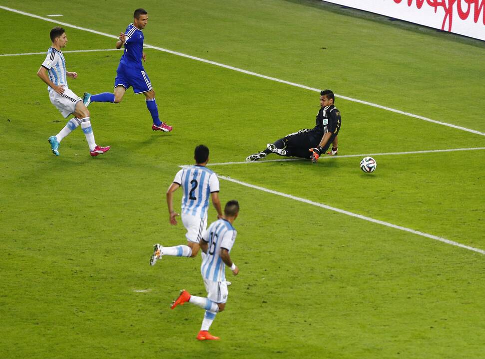 Pasaulio futbolo čempionatas: Argentina - Bosnija ir Hercegovina