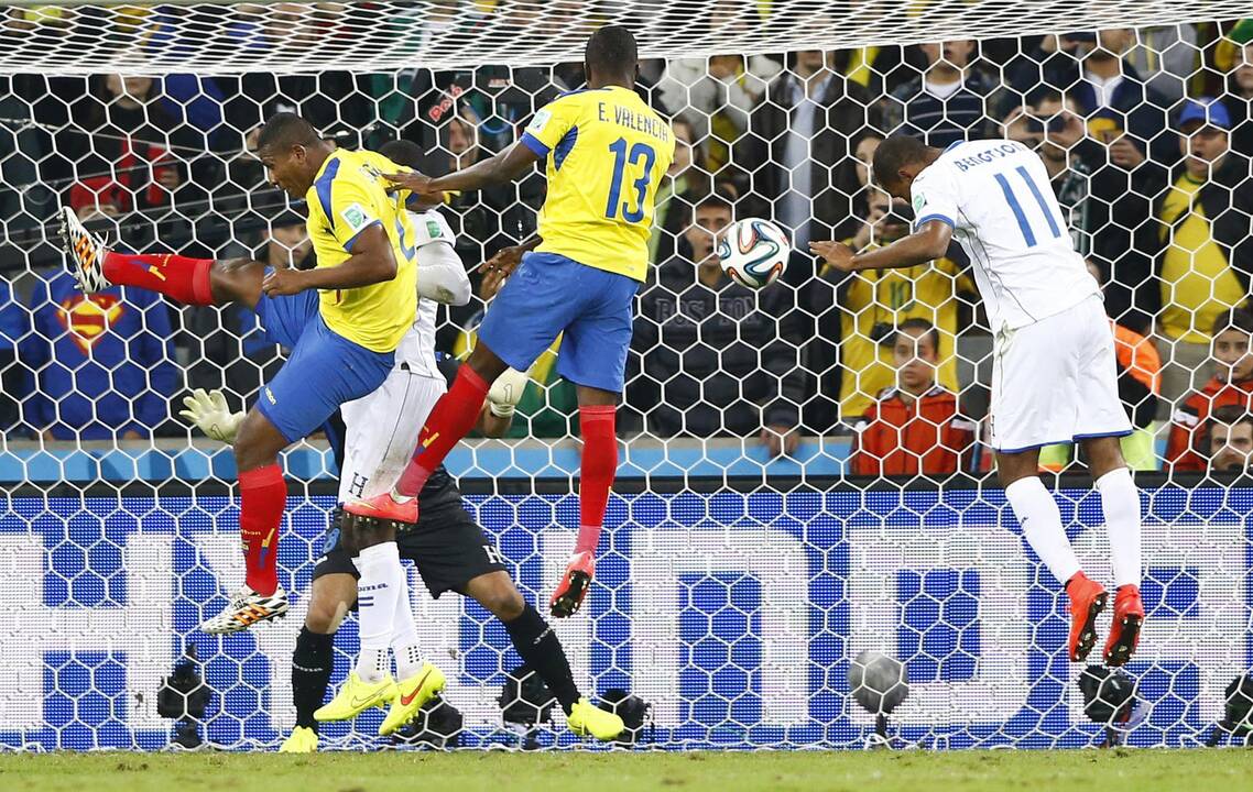 Pasaulio futbolo čempionatas: Ekvadoras - Hondūras