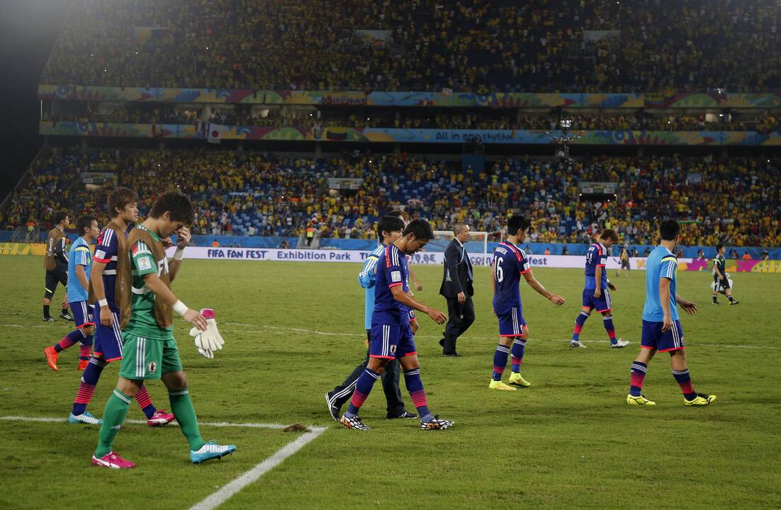 Pasaulio futbolo čempionatas: Kolumbija - Japonija
