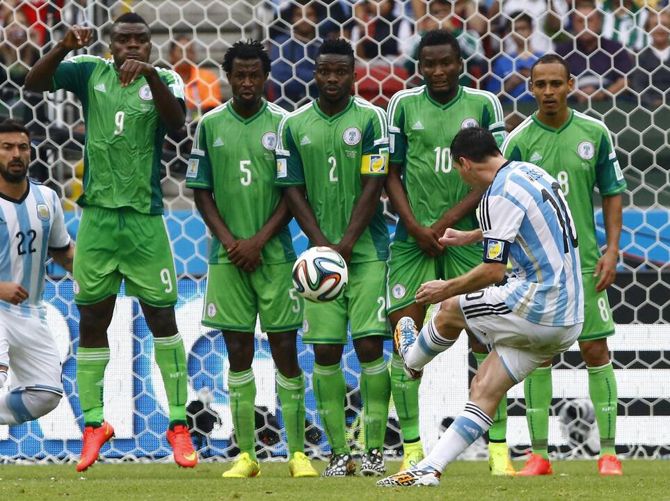 Pasaulio futbolo čempionatas: Argentina - Nigerija