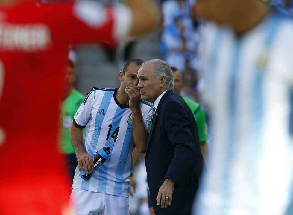 Pasaulio futbolo čempionatas: Argentina - Šveicarija