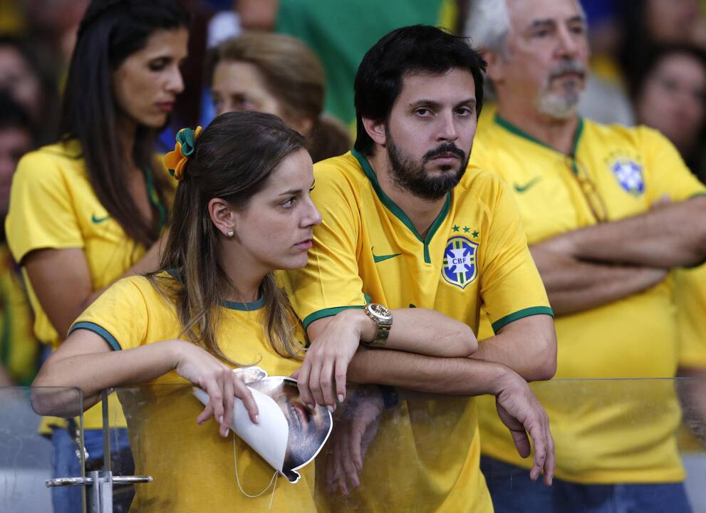 Pasaulio futbolo čempionato pusfinalis: Vokietija - Brazilija