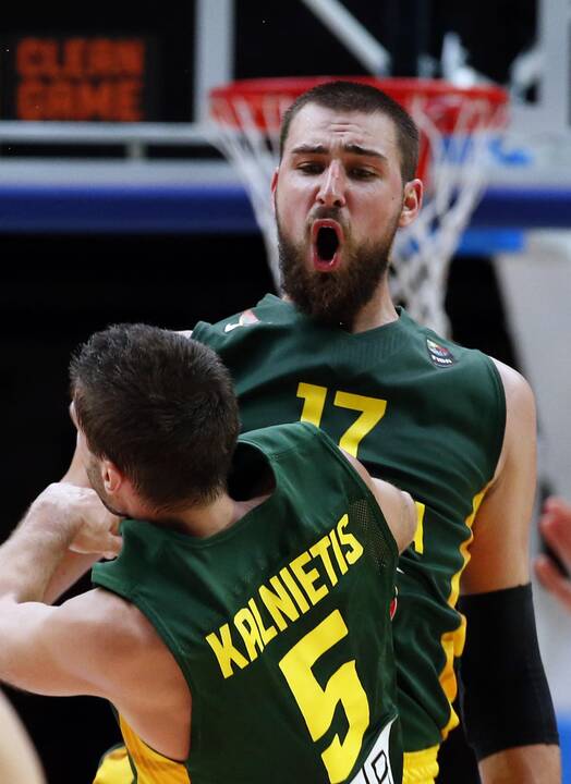 Europos čempionato ketvirtfinalis: Lietuva - Italija 95:85