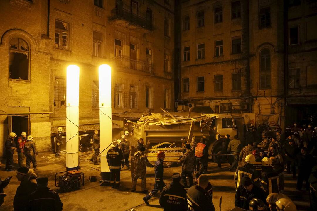 Kijeve sugriuvo penkiaaukštis