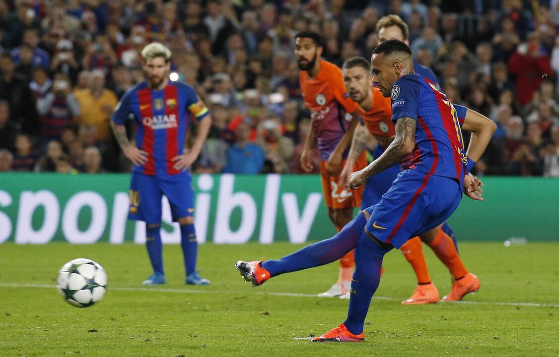 "Barcelona" net 4:0 sutriuškino "Manchester City" futbolininkus