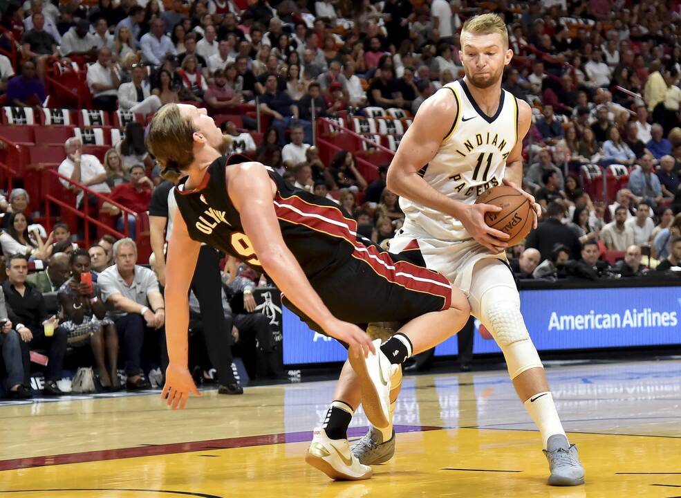 Galingo D. Sabonio dublio neužteko: „Pacers“ krito Majamyje