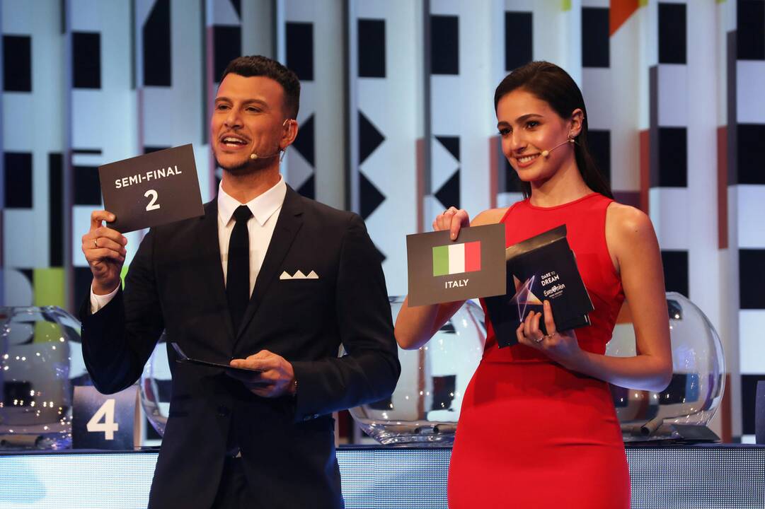 „Eurovizijos“ burtų traukimo ceremonija