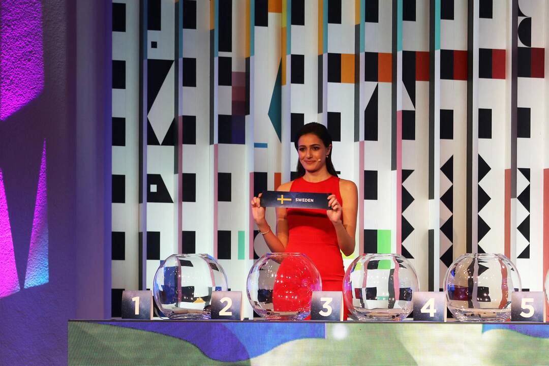 „Eurovizijos“ burtų traukimo ceremonija