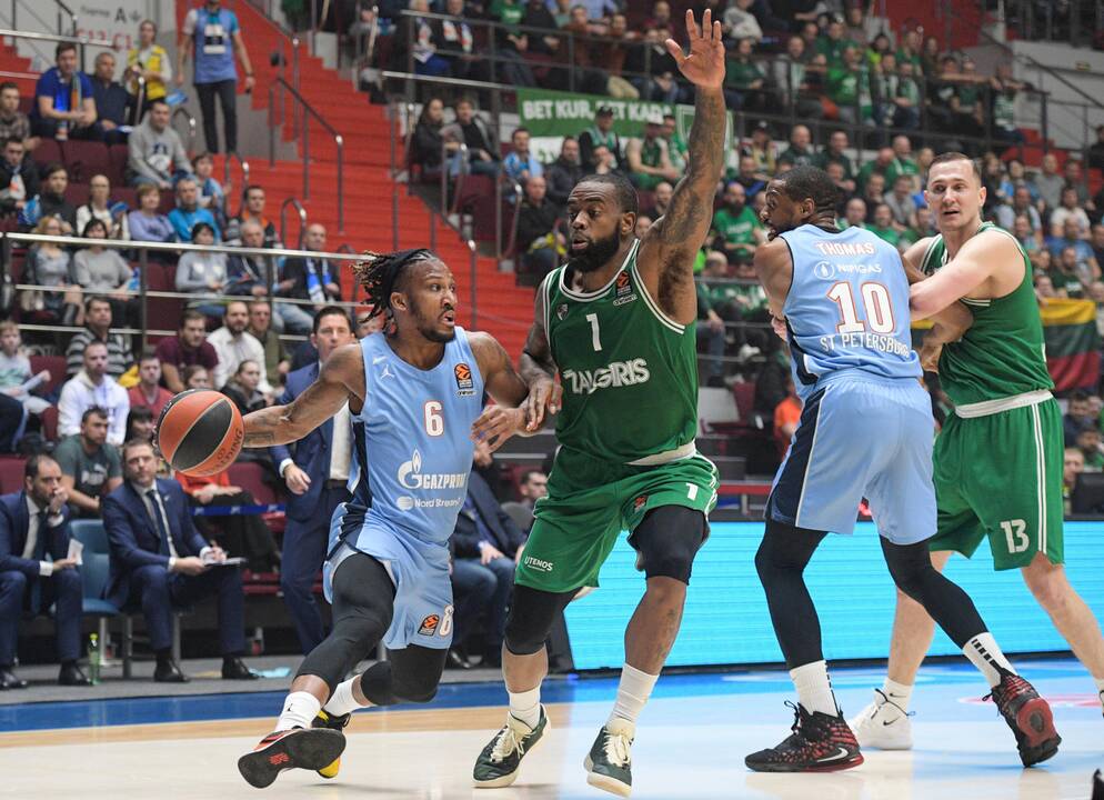 Eurolyga: „Zenit“ – „Žalgiris“ 
