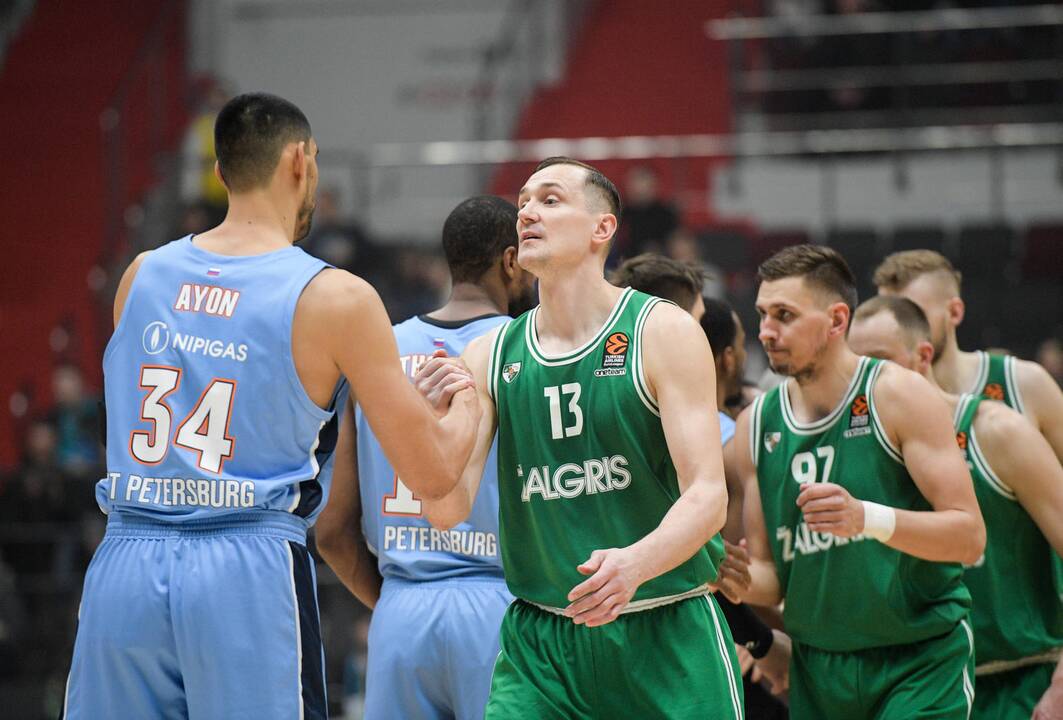 Eurolyga: „Zenit“ – „Žalgiris“ 