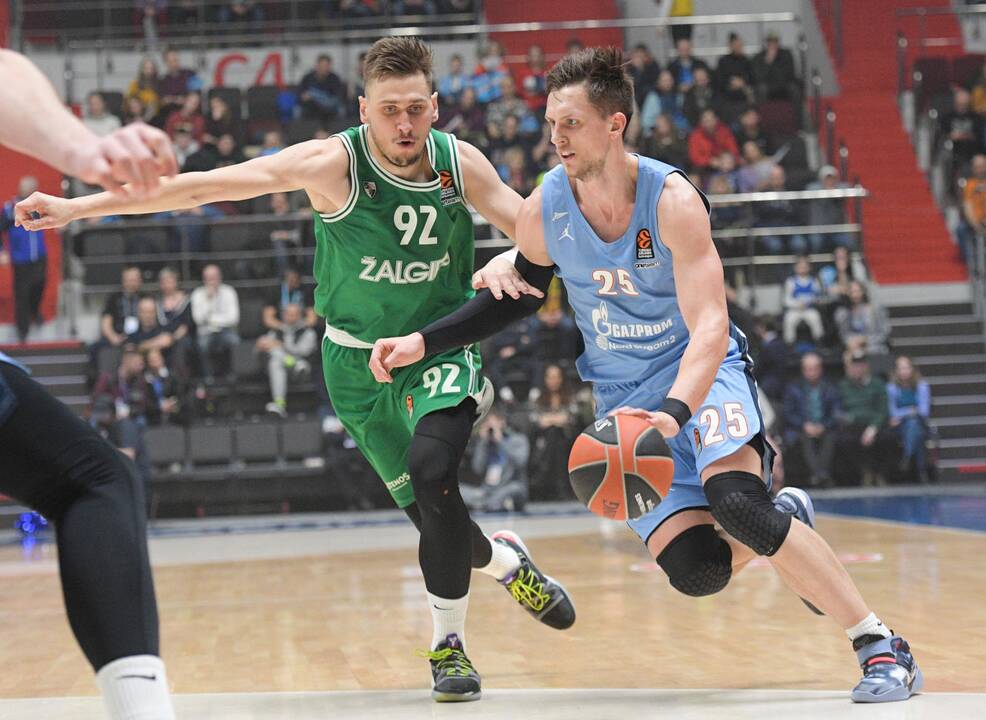 Eurolyga: „Zenit“ – „Žalgiris“ 