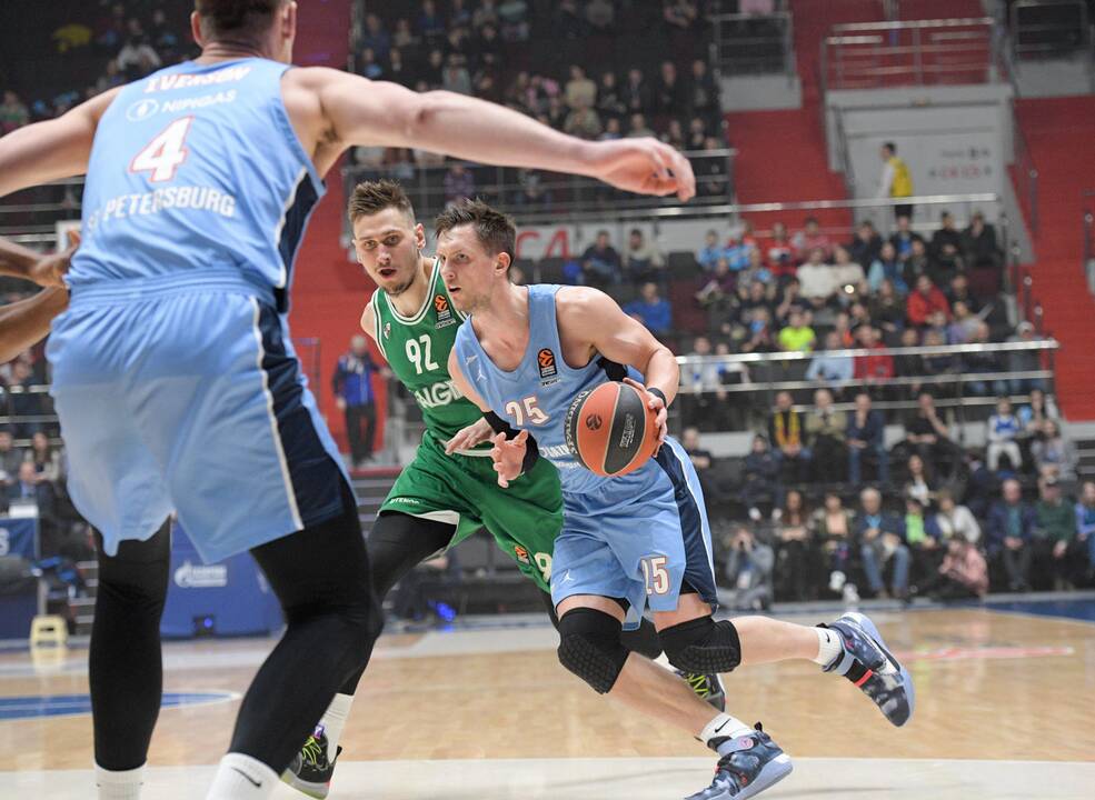 Eurolyga: „Zenit“ – „Žalgiris“ 